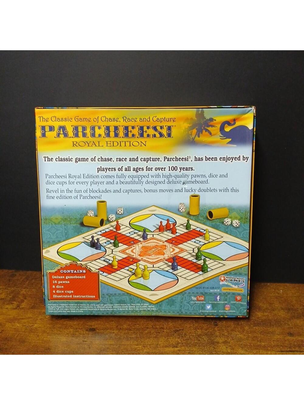 Parcheesi Royal Edition Board Dice Game - Picture 2 of 7